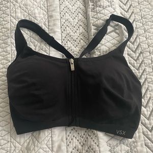 Like new Victoria Secret Max Support Black Sports bra 34DDD